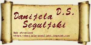 Danijela Šeguljski vizit kartica